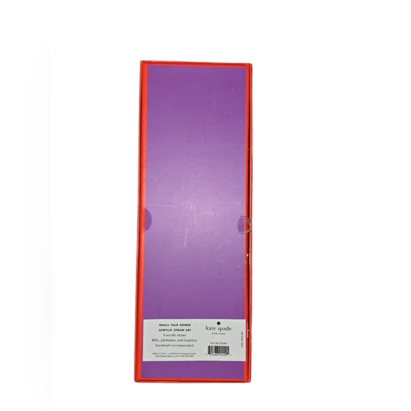 Kate Spade Straw Set - Picture 3 of 4